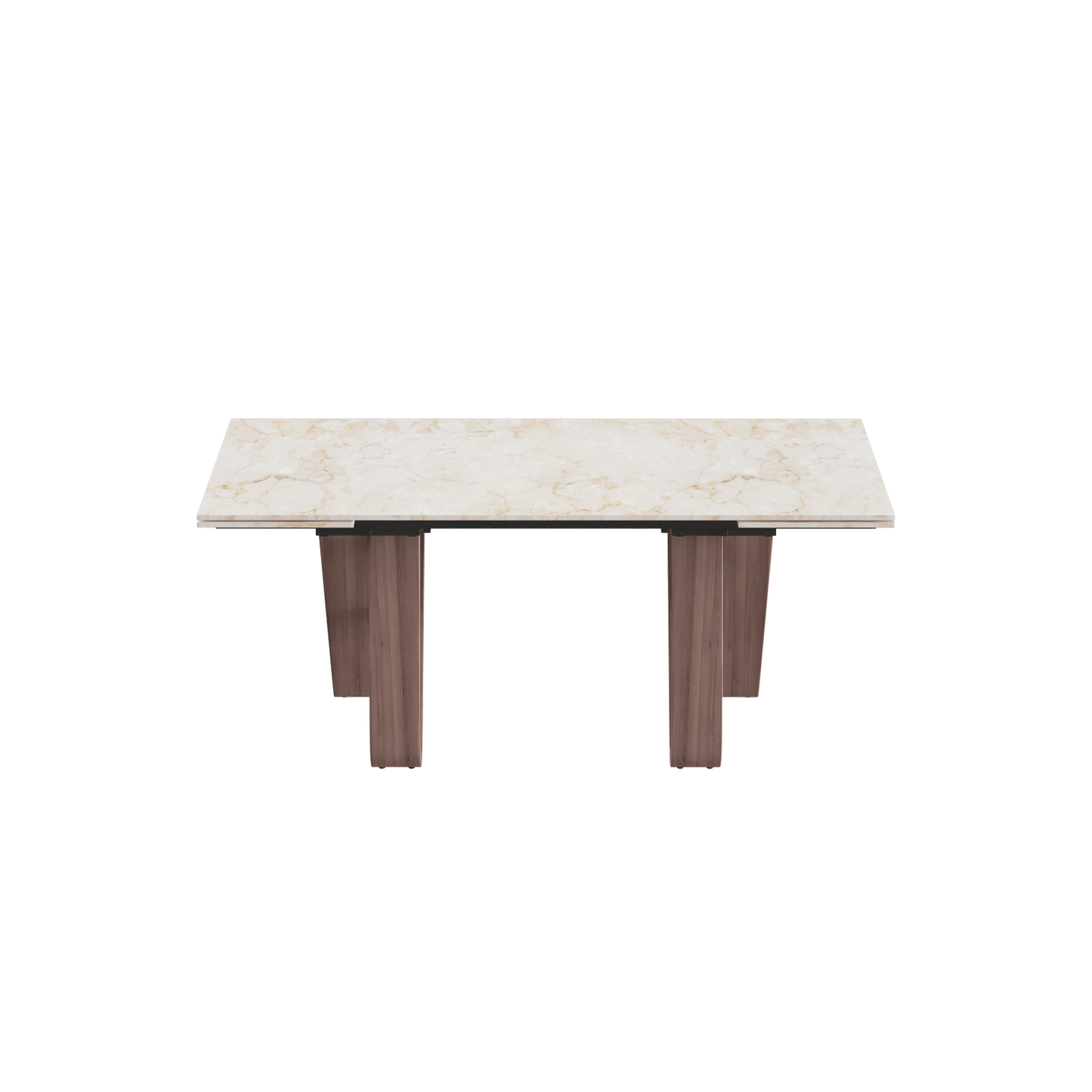 ESF 9086 Marble Top Dining Set - 2 Extensions