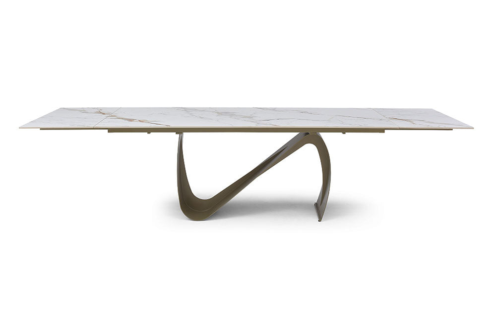 9087 Champagne Bronze Ceramic Table by ESF