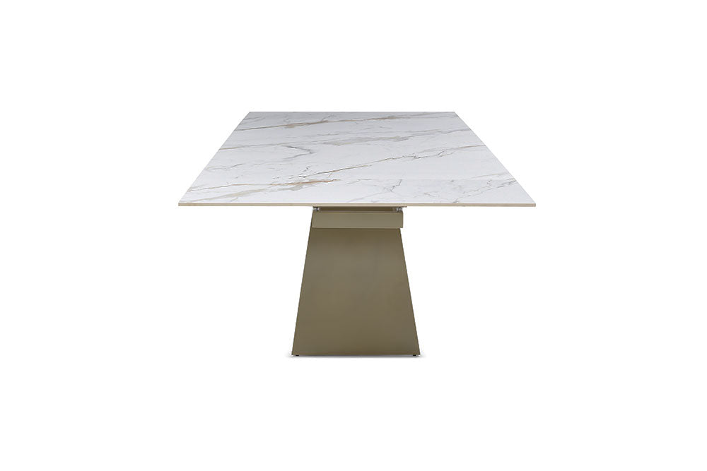9087 Champagne Bronze Ceramic Table by ESF