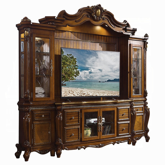 Picardy 91520 Honey Oak Entertainment Center