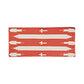 Noah Upholstered Storage Bench Orange & Beige