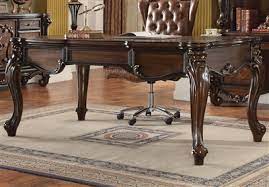 Versailles Executive Desk 92280 - Cherry Oak Finish