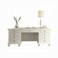 Acme Gustave Cream Finish Executive Desk