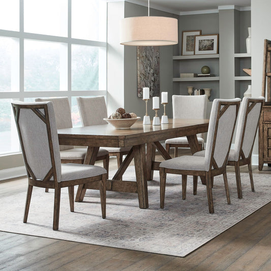 Carolina Park Expandable Trestle Dining Set