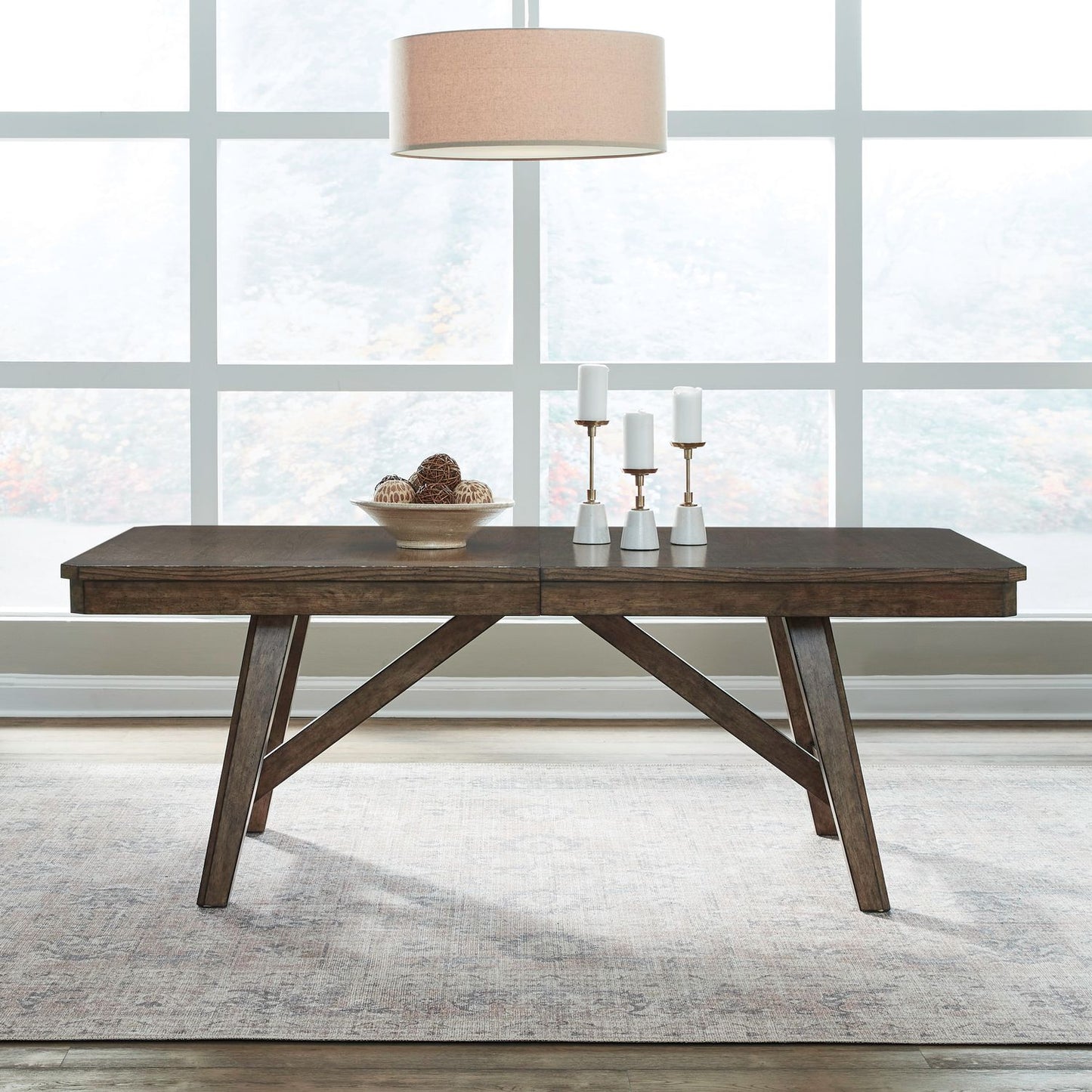 Carolina Park Expandable Trestle Dining Set