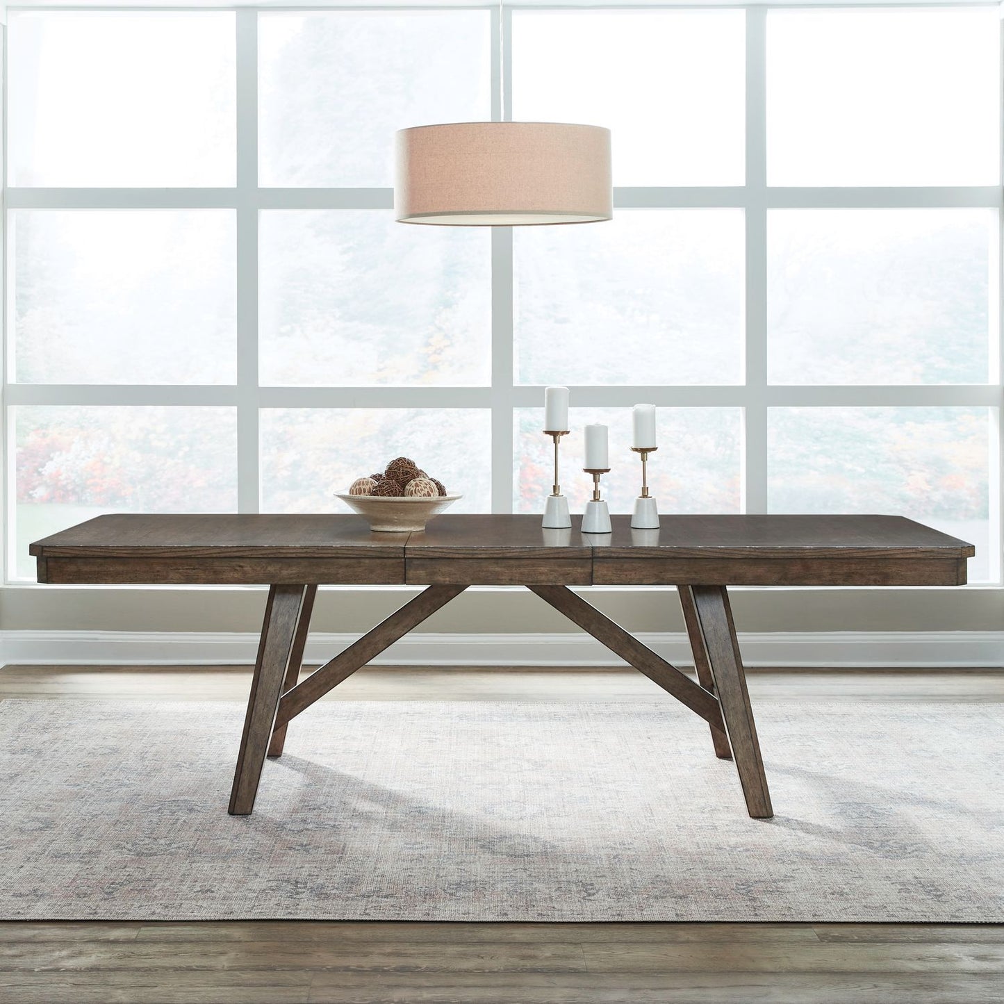 Carolina Park Expandable Trestle Dining Set
