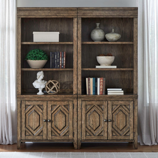 Carolina Park Burnished Bookcase 930-HO201