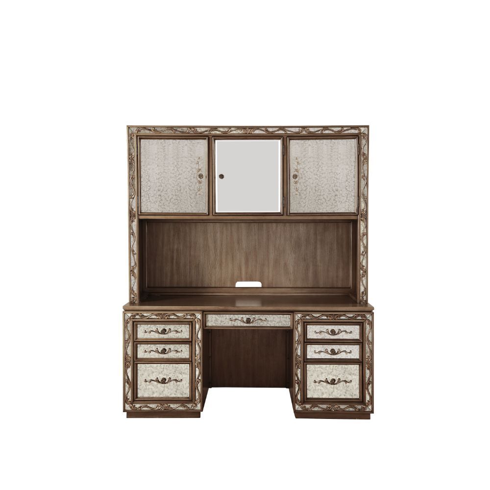 Orianne Computer Desk & Hutch 93790