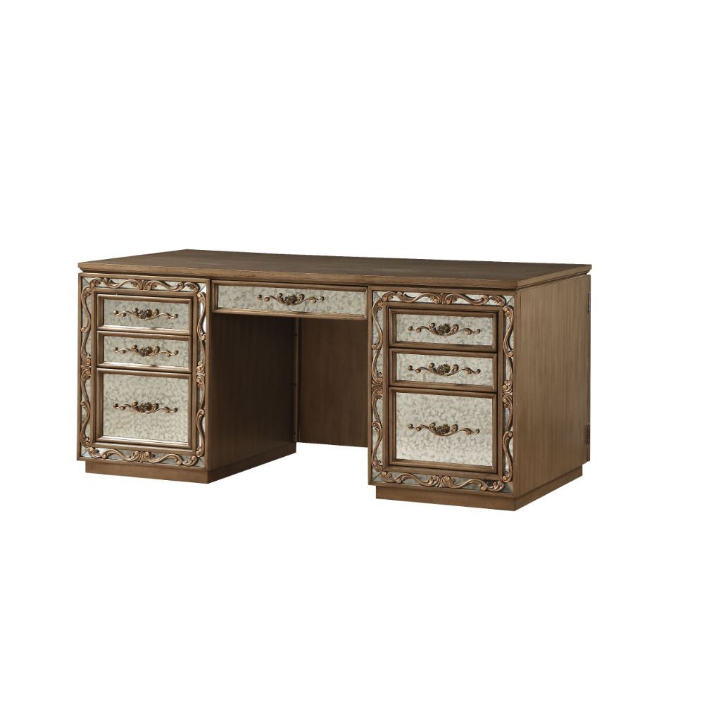 Orianne Computer Desk & Hutch 93790