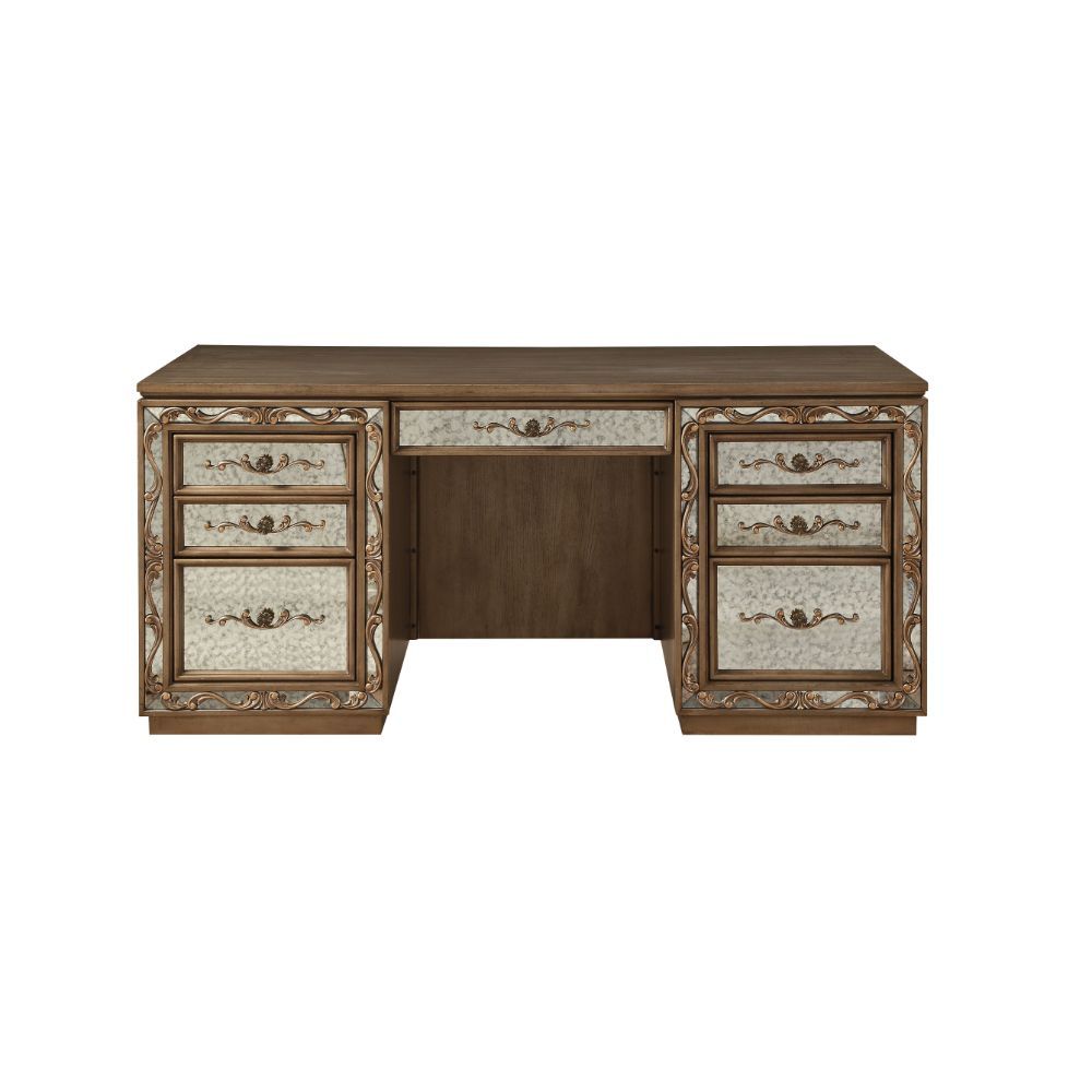 Orianne Computer Desk & Hutch 93790