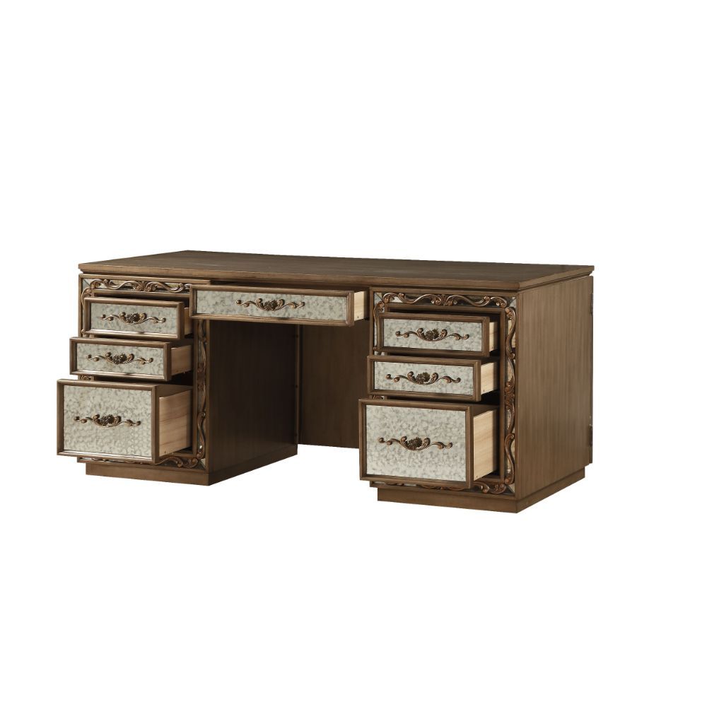 Orianne Computer Desk & Hutch 93790