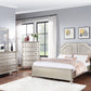 Poundex F9464 Silver 4 Pc Bedroom Set