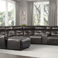 Avenue 6 Pc Modular Faux Leather Sectional by Homelegance