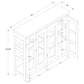 Sable White 950306 Accent Cabinet - 4 Doors