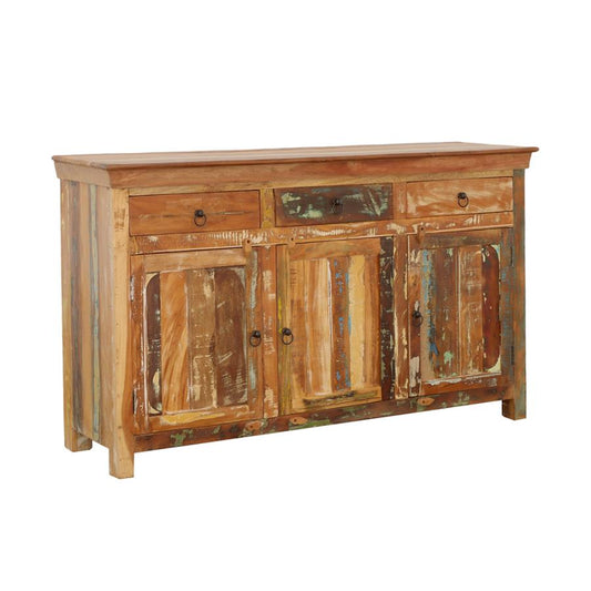 Harper 3 Door Reclaimed Accent Cabinet 950367