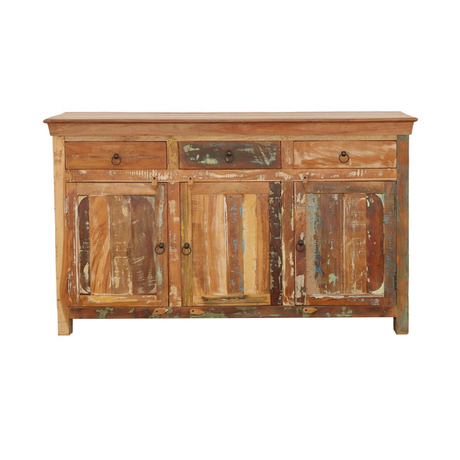 Gabinete decorativo de 4 cajones Harper - Madera recuperada