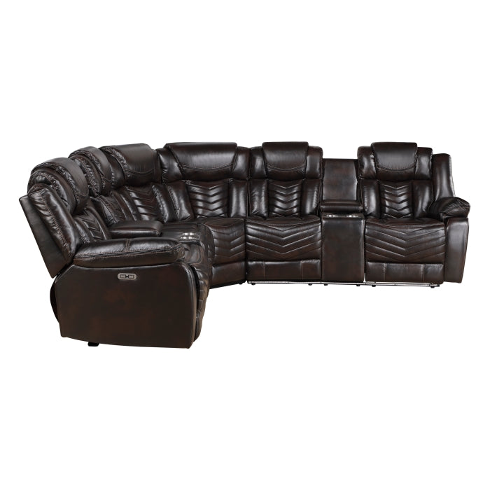 9508DB*SCPW 3-Pc Power Reclining Sectional – Bradley Home Funishings