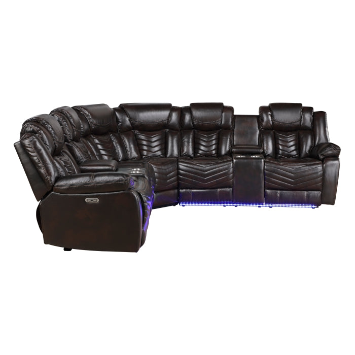 9508DB*SCPW 3-Pc Power Reclining Sectional