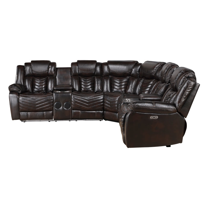 9508DB*SCPW 3-Pc Power Reclining Sectional