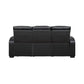 Fairway Black 2 Pc Living Room Set - Power Recliners