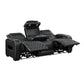 Fairway Black 2 Pc Living Room Set - Power Recliners