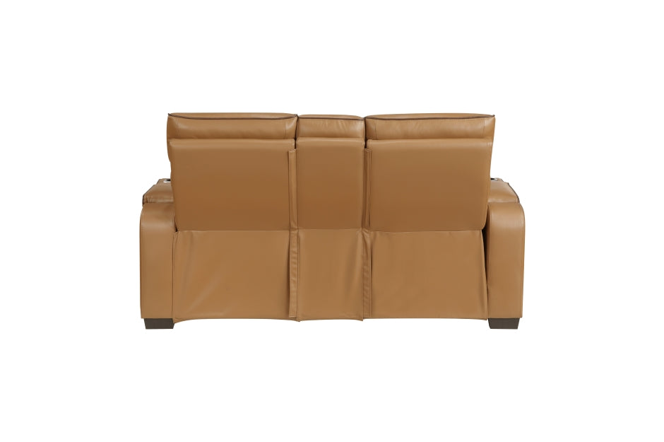 Fairway Tan Sofa & Loveseat Power Recliners
