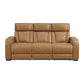 Fairway Tan Sofa & Loveseat Power Recliners