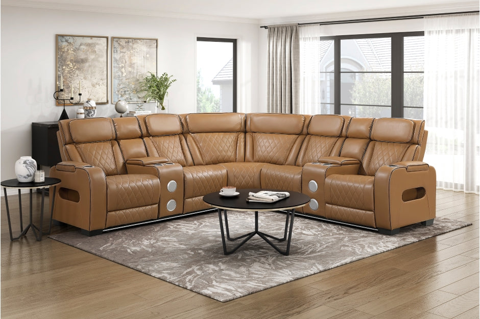 Homelegance Fairway Power Motion Sectional