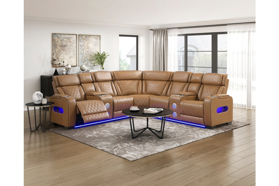 Homelegance Fairway Power Motion Sectional