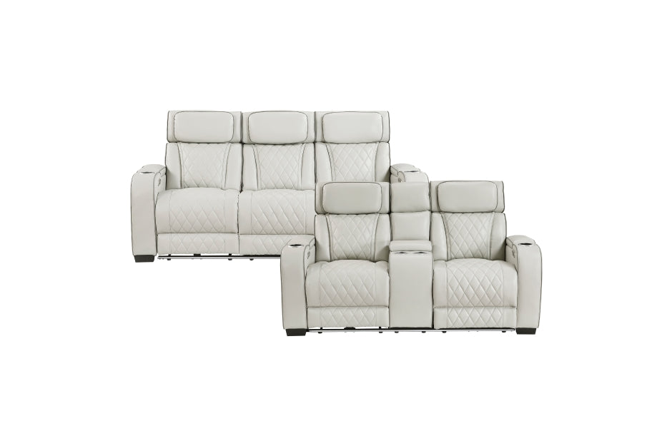 Fairway Living Room Sofa Set Power Recliners
