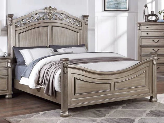 F9611 Bedroom Collecton 4 Pc - Traditional Styling