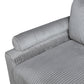 Robstown Modular Gray Corduroy Sectional
