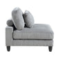 Robstown Modular Gray Corduroy Sectional