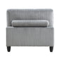 Robstown Modular Gray Corduroy Sectional