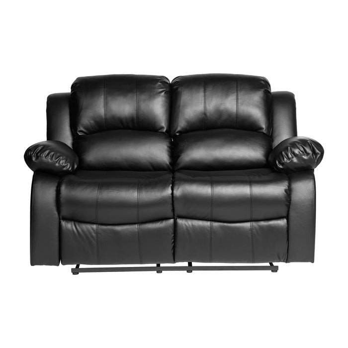 Cranley 9700BLK Faux Leather Sofa Set by Homelegance