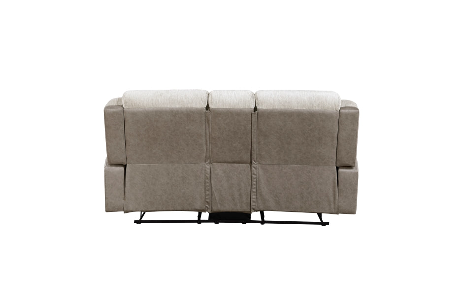 Harriette Beige Sofa & Loveseat 9703BE*2