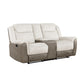 Harriette Beige Sofa & Loveseat 9703BE*2