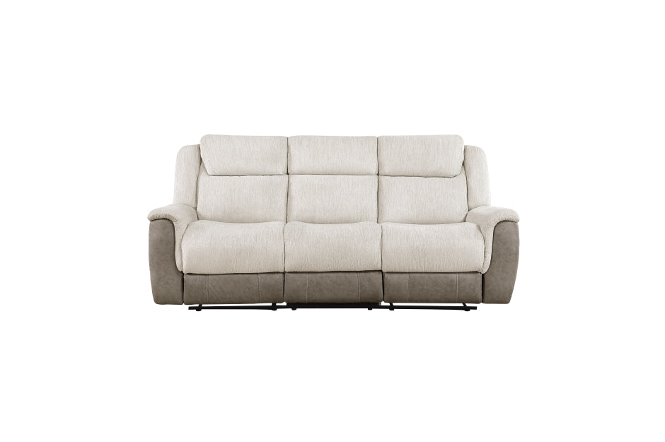 Harriette Beige Sofa & Loveseat 9703BE*2