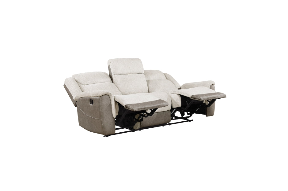 Harriette Beige Sofa & Loveseat 9703BE*2