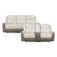 Harriette Beige Sofa & Loveseat 9703BE*2