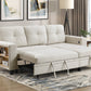 Ansley Sectional w/Reversible Chaise, Pull-out Bed