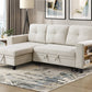 Ansley Sectional w/Reversible Chaise, Pull-out Bed