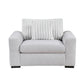 Athena Two-Tone Gray Armchair 9720GRY-1