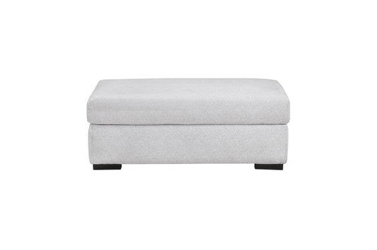 Athena Two-Tone Gray Ottoman 9720GRY-4