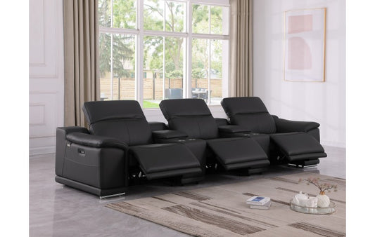 Global United 9762 Power 5 Pc Sectional