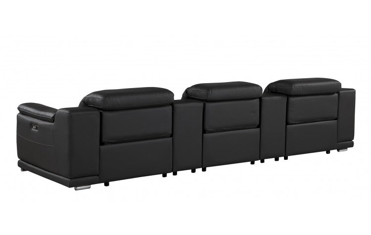 Global United 9762 Power 5 Pc Sectional