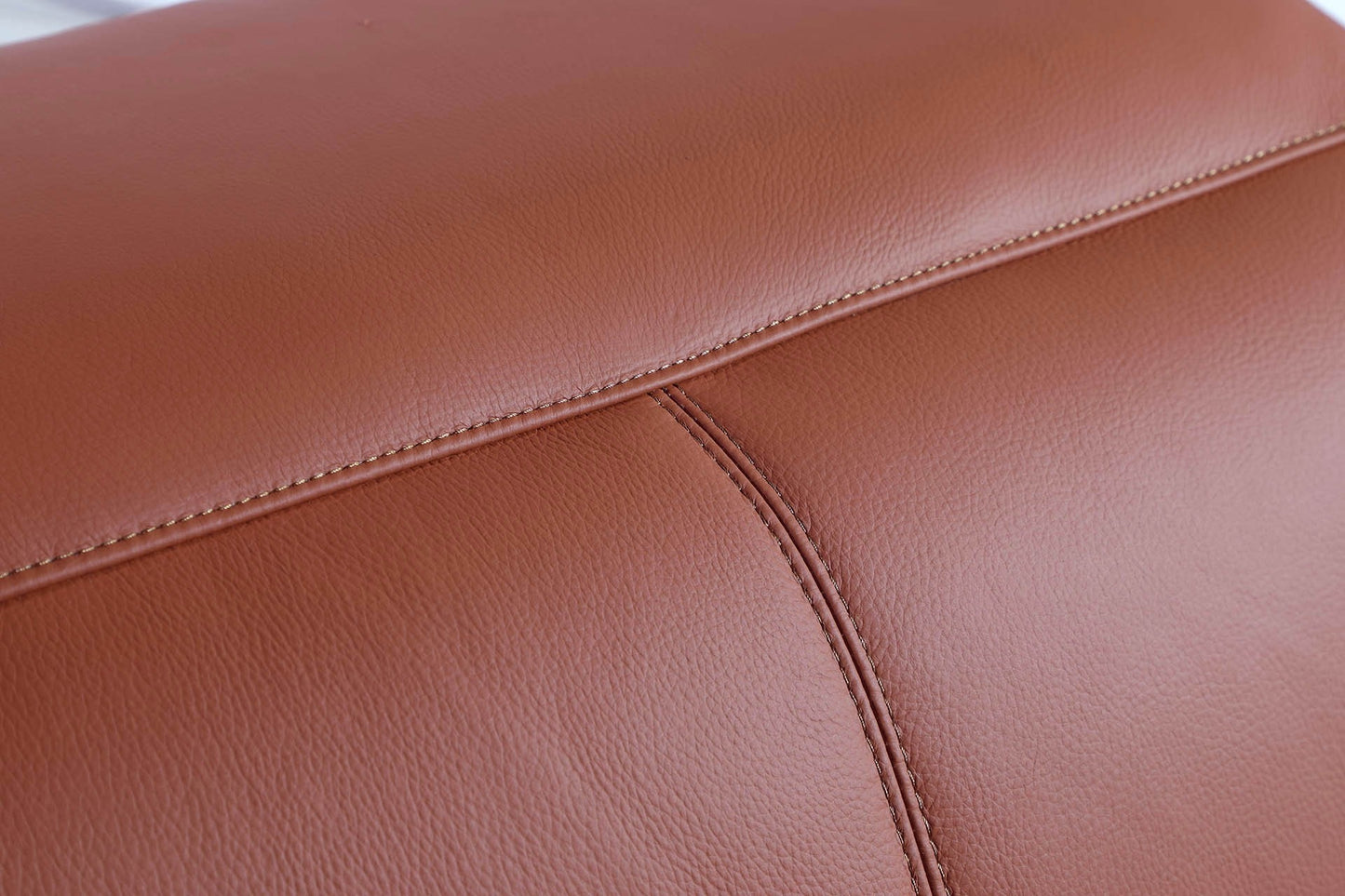 9762 Global United Leather Sofa Set - Camel