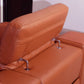 9762 Global United Leather Sofa Set - Camel