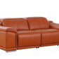 9762 Global United Leather Sofa Set - Camel