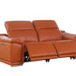 9762 Global United Leather Sofa Set - Camel